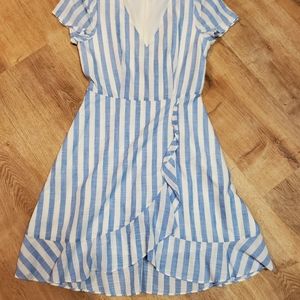 J. Crew striped dress- size 0